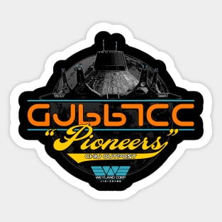 Weyland GJ 667Cc Pioneers Sticker